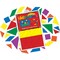 Barker Creek Learning Magnets - Kidshapes Tangrams, 42 Magnetic pieces/Package 2305 - alternate 1
